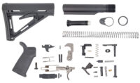 Dpms Panther Arms DP51655109854 MOE PPT Lower Build Kit AR-15 Includes Black Magpul Grip & Magpul MOE Black Stock