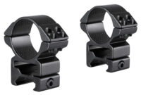 Hawke Sport Optics 22117 Match Mount  Matte Black Anodized Aluminum 30mm Tube, High Weaver