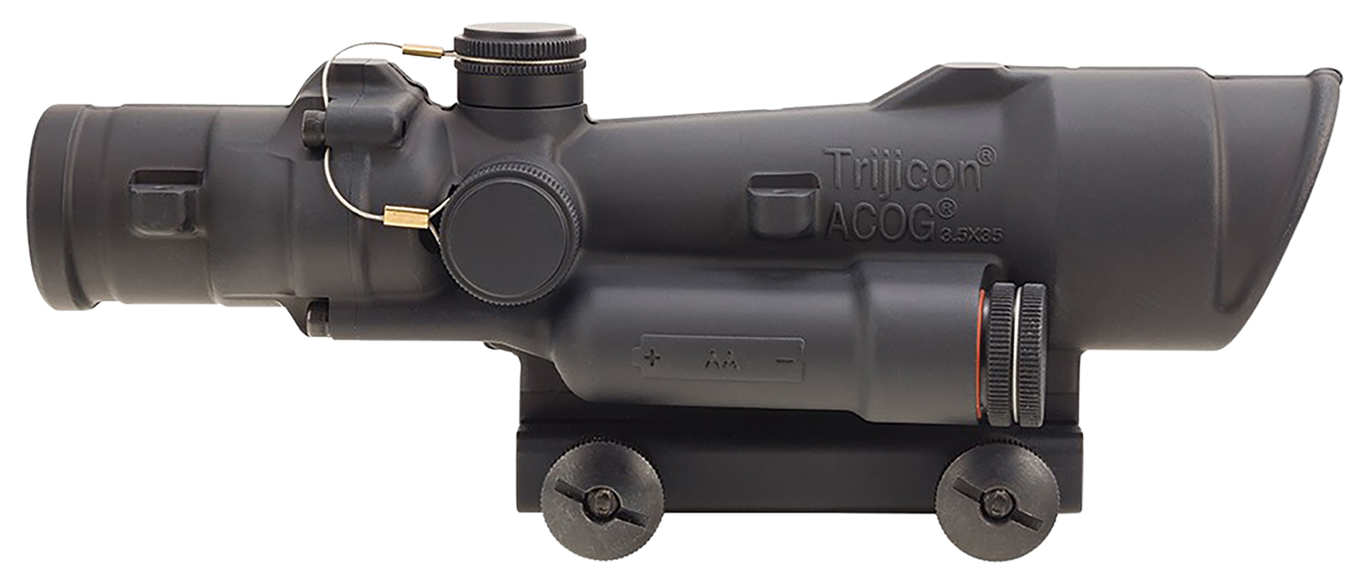 Trijicon 100502 ACOG Matte Black 3.5x 35mm 30mm-35mm Tube LED Illuminated Green Crosshair 308/7.62 BDC Reticle