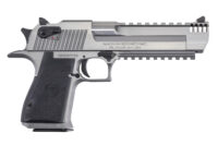 Magnum Research DE44SRMB Desert Eagle Mark XIX 44 Rem Mag 6" with Muzzle Brake 7+1 Overall Stainless Steel Black Polymer Grip