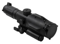 NcStar VSRTP3940GV3 SRT  Gen 3 Black Hardcoat Anodized 3-9x40mm Illuminated P4 Sniper Reticle Green Laser