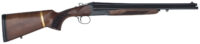 Charles Daly 930108 Triple Threat  Full Size 12 Gauge Break Open 3" 3+1 18.50" Blued Triple Barrel, Black Steel Receiver, Checkered Oiled Walnut Stock, Right Hand
