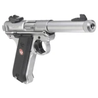 RUGER MRK IV TRGT 22LR 5.5" STAINLESS T.B. GRP ADJ SGHT 10RD