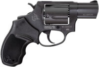 Taurus 2-605021 605 Small 357 Mag/38 Special +P 5 Shot 2" Matte Black Oxide Alloy Steel Barrel, Cylinder & Frame, Black Finger Grooved Rubber Grip, Transfer Bar, Safety Exposed Hammer
