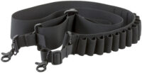 Aim Sports DSBS1 Deluxe  Black Nylon Bandolier Shotgun Holds 14 Shells