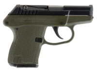 Kel-Tec P32BGRN P-32  32 ACP Caliber with 2.68" Barrel, 7+1 Capacity, Green Finish Aluminum Frame, Serrated Blued Steel Slide & Green Polymer Grip