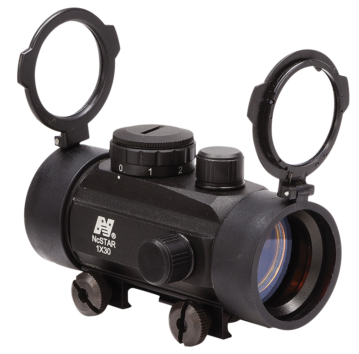 NcStar DBB130 30mm Red Dot Tube Reflex Optic Black Anodized 1 x 30 mm Red Dot