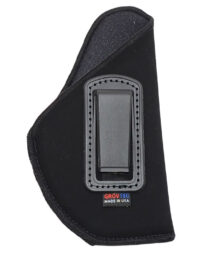 GrovTec US Inc GTHL14112R Inside The Pants  IWB Size 12 Black Suede Compatible w/Glock 26/27/33 Belt Clip Mount Right Hand