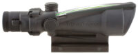 Trijicon 100156 ACOG Black Hardcoat Anodized 3.5x35mm Illuminated Green Horseshoe .223/5.56 BDC Reticle