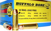 Buffalo Bore Ammunition 4K20 Buffalo-Barnes Strictly Business 44Rem Mag 200gr Barnes VOR-TX XPB Lead Free 20 Per Box/12 Case