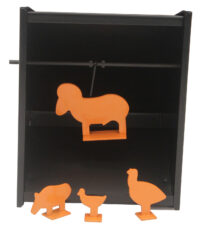 Beeman 2085 Pellet Trap Steel Orange Target Airgun Metal Silhouette/Paper Targets