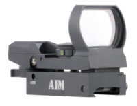 Aim Sports RT4WF1 Reflex Sight Warfare Edition Matte Black 1x 24mm x 34mm Red/Green Multi Reticle