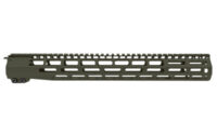 GGP AR15 15" MLOK HANDGUARD OLV DRAB