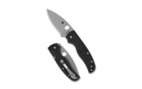 SPYDERCO SHAMAN LTWT 3.58" BLK/SLV