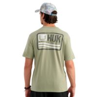 Huk Born Wave Short Sleeve Shirt Seagrass 2XL