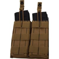 Advance Warrior Solutions Open Top Double Mag Pouch Tan