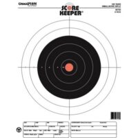 Champion Scorekeeper Targets Fluorescent Orange Bull 100 yd. Small Bore Rifle 12/ct