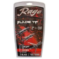Rage Black Series Broadheads 2" 100 gr 3/ct