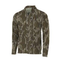 Muddy DV8 Quest Midweight Quarter Zip Sweatshirt Mossy Oak Bottomland M