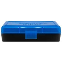 Berry's Ammo Box #401 - .380 cal/9mm 50/rd Blue/Black