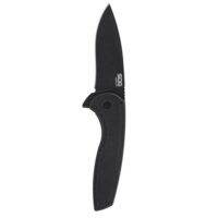 SOG Knives Aegis FLK 2.0 Folding Knife 3-1/4" Drop Point Blade Black Blister