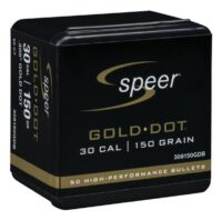 Speer Gold Dot Component Rifle Bullets .308 cal .308" 150 gr GOLD DOT SP 50/Box