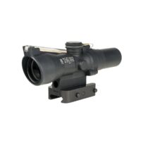 Trijicon Compact ACOG 1.5x24 Rifle Scope Amber 8 MOA Triangle Reticle Illuminated Black w/ Mount