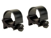 Weaver Detachable Top Mount Aluminum Scope Rings 1" Medium - Black