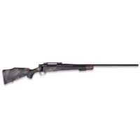 Weatherby Vanguard Black Hills Rifle .308 Win 4rd Magazine 22" 1/2x28 Threaded Barrel with 2" Muzzle Brake Black with Green and Tan
