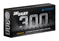 Sig Sauer Subsonic Max Expansion Rifle Ammunition .300 AAC Blackout 194 gr 1000 fps 20/ct