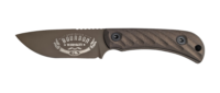 HALF FACE BLADES CAVNER JR BOURBON 3.5" BLADE, 7.5"OA, S45VN MICARTA GRIP
