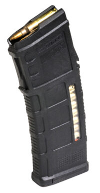 Magpul MAG575BLK PMAG GEN M3 30rd Detachable w/Capacity Window 5.56x45mm NATO Fits Steyr Arms AUG/F88/F90 Black Polymer