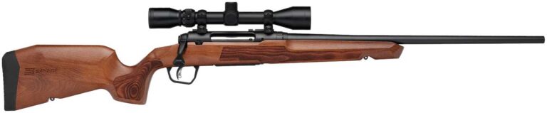 SAVAGE AXIS 2 XP RIB 25-06 REM 22IN BBL HARDWOOD STOCK BUSHNELL BANNER SCOPE 4RD