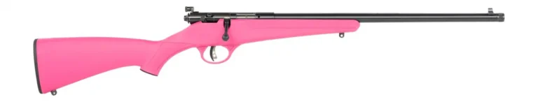 SAVAGE RASCAL F-SR PINK 22LR RIFLE 16.125″ THREADED 1 SHOT
