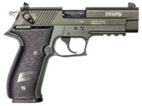 GSG GERG2210FFG FireFly  22 LR 10+1 4" Green Steel Barrel, Serrated Slide, Zinc Alloy w/Accessory Rail Frame, Black Polymer Grip