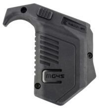 Recover Tactical MG4501 Angled Mag Pouch  Double Stack, Black Polymer, 45 ACP/10mm Auto, Compatible w/ Glock