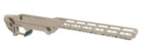 Timber Creek Outdoors ERCR7SAFDE Enforcer Rifle Chassis Flat Dark Earth Aluminum SA Rem700 Action Right