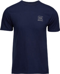 Glock AP96196 Glock Strong Tee  Navy Ringspun Cotton Short Sleeve XL