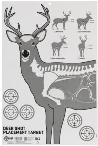 Allen 15810 Deer Vitals Corrugated Target Hanging Paper 23" x 35"