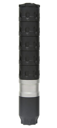 Odin Works SUP-NAV-22-2.0-BLK NAV 22 22LR/22Mag/17HMR 1.05" Black Aluminum/Stainless Steel 1/2"x28