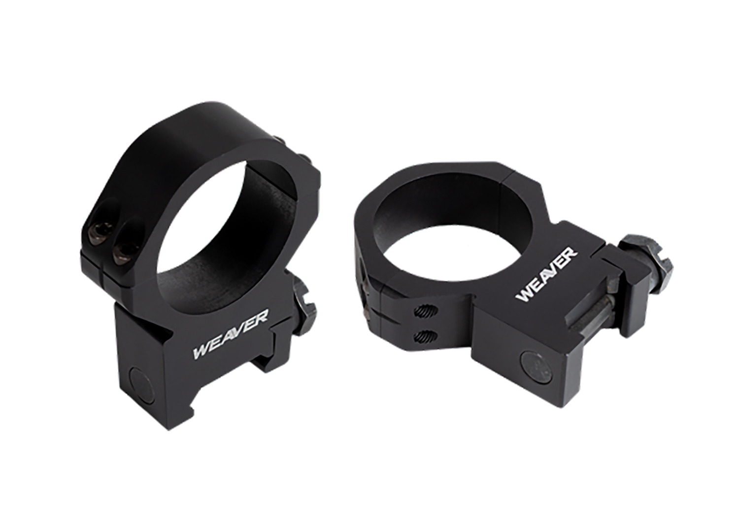 Weaver Mounts 99522 Precision Tactical Black Aluminum 30mm Tube High