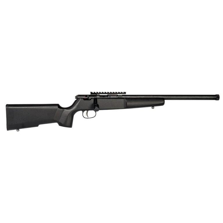 Savage Rascal Series Target Rifle .22 LR Single Shot 16.13″ Barrel Synthetic Stock Black