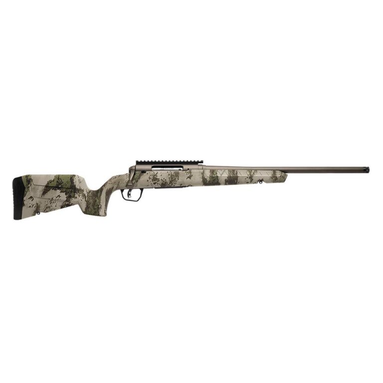 Savage Arms Axis 2 Pro Compact Rifle 22-250 REM 4rd Magazine 20″ Barrel Savage Woodland Camo