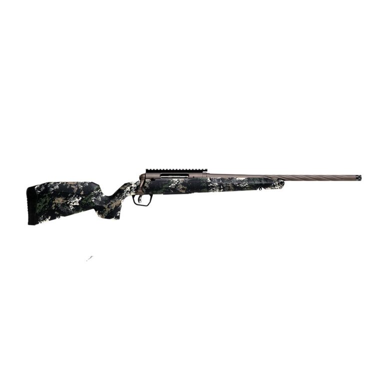Savage Axis 2 Pro Forest SP Camo Compact Rifle 6.5 Creedmoor 4rd Capacity 20″ Fluted Threaded Barrel Synthetic Stock
