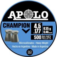 Hatsan Apolo Champion Air Rifle Pellets 177 Cal 8.48 gr 500/ct