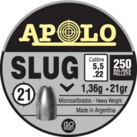 Hatsan Apolo Slug Air Rifle Pellets 22 Cal 21 gr 250/ct