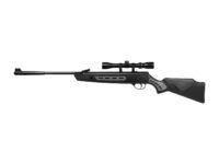 Hatsan 1000S Spring Striker Combo Air Rifle - Black Syn Optima 3-9x32 Scope .25 cal 750fps