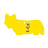 Caldwell AR500 Coyote Steel Hanging Target Yellow