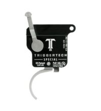 TriggerTech Rem 700 Special Curved Trigger Single Stage Stainless Steel/Black