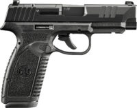 FN 66101763Micro-Compact Frame 9mm  Luger 10+1 3.80" Black Target Crown Steel Barrel, Black PVD Optic Cut/Serrated Stainless Steel Slide & Polymer Frame w/Picatinny Rail Interchangeable Backstrap Grip